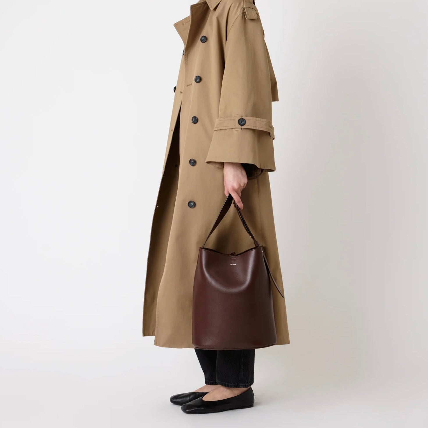 The Norma Tote, Sepia Brown