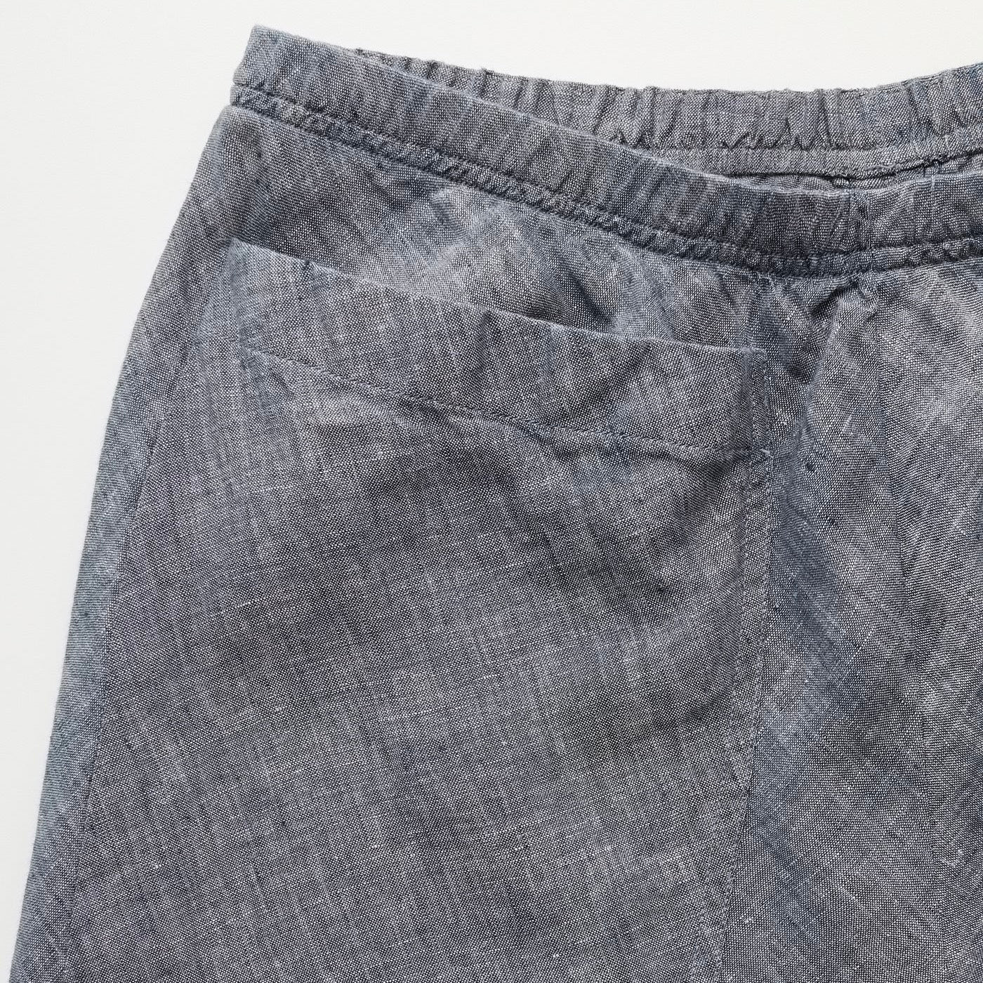 Aliba Shorts Linen, Night Sky