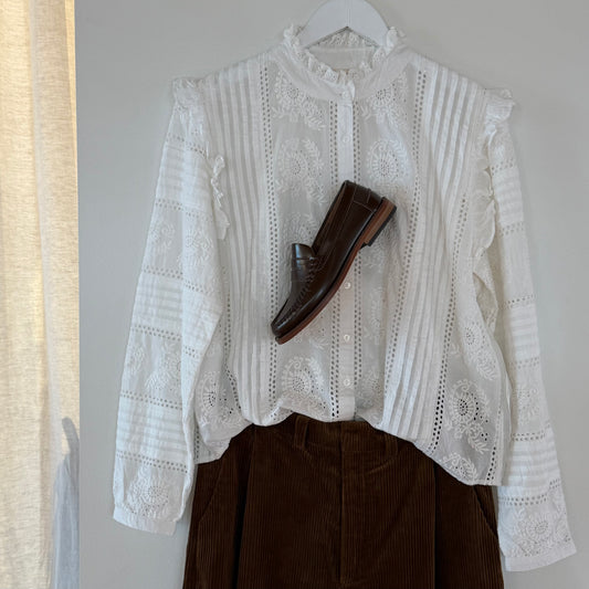 Delphine Blouse, Marfil