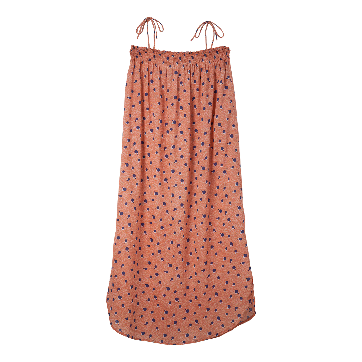 Sonia Strap Dress, Pastel Blue