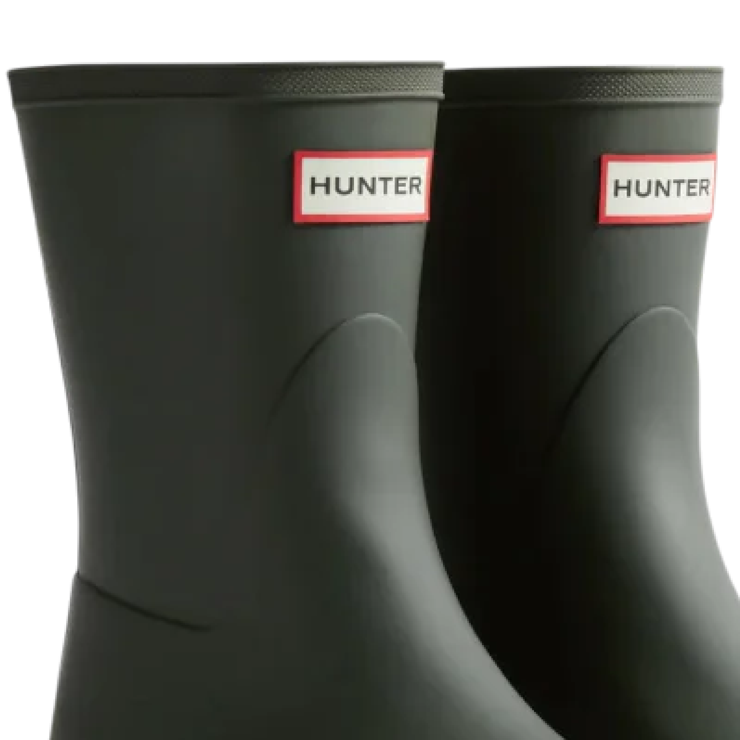 Unisex Downpour Short Boot, Dark Olive
