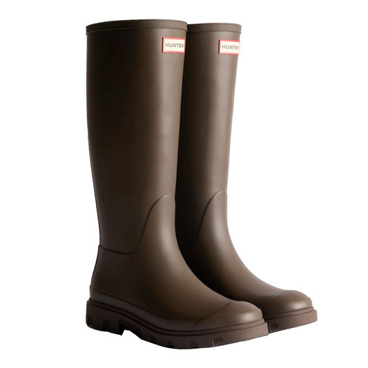 Unisex Downpour Tall Boot, Chocolate Brown