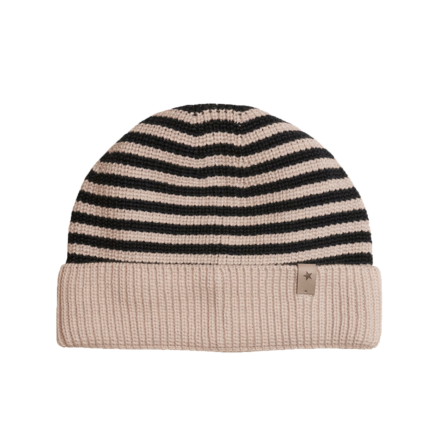 Hue Striped Wool Knit, Navy