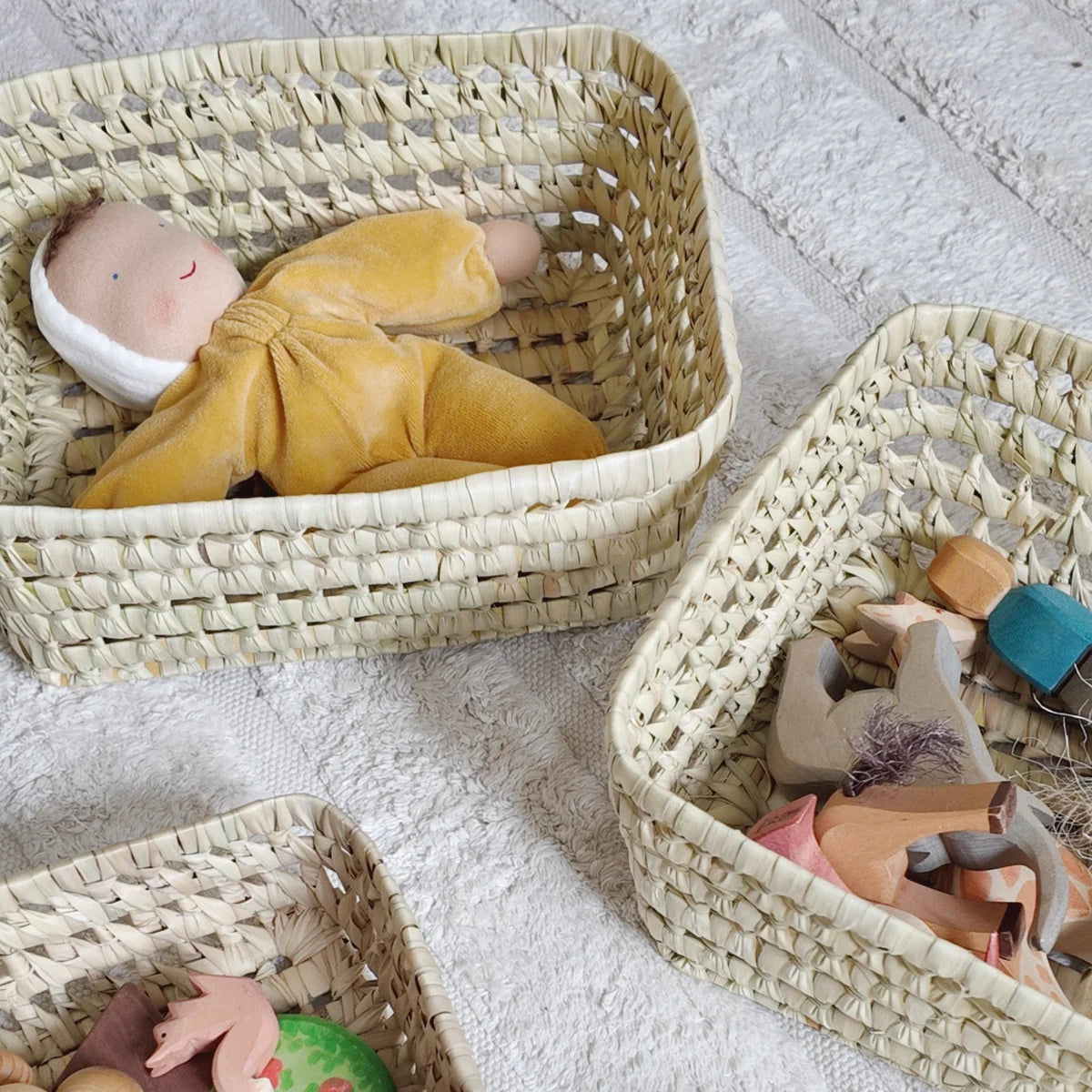 Palm Leaf Basket (L34)