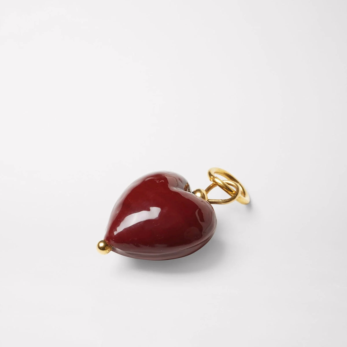 Uma Pendant, Red Jasper/Gold