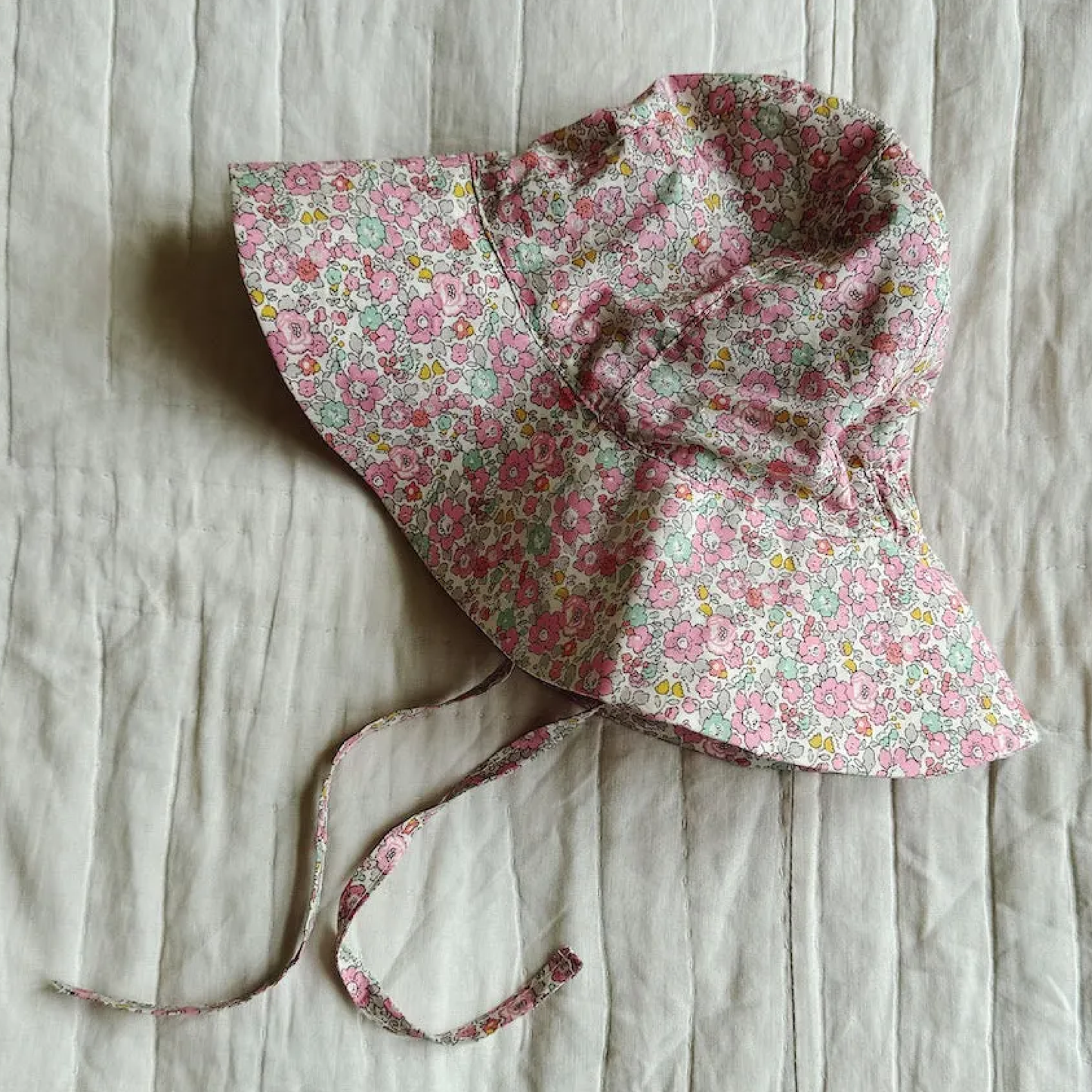 Yvonne Baby Hat, Pink Betsy