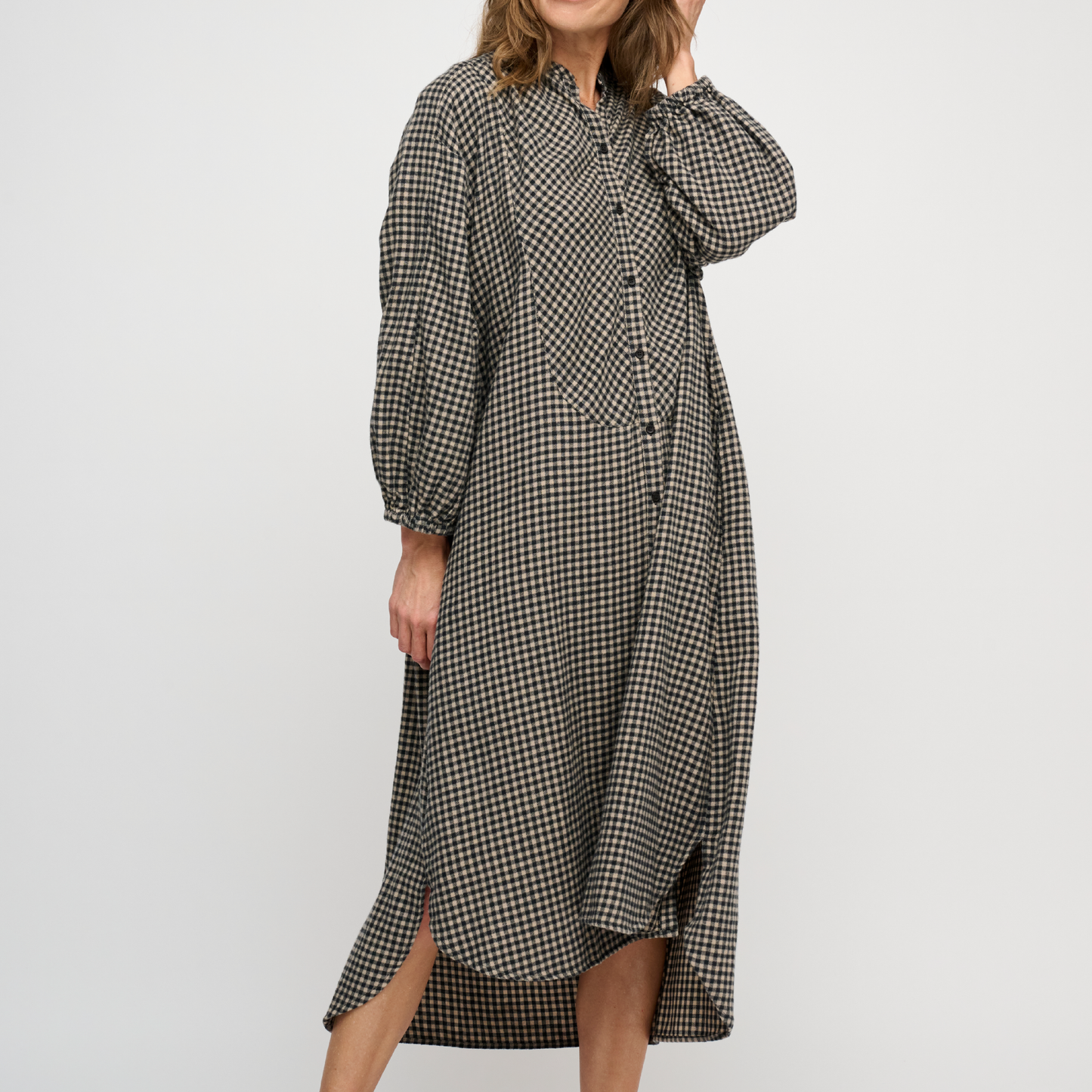 Lauren Shirt Dress, Chambray Light Blue