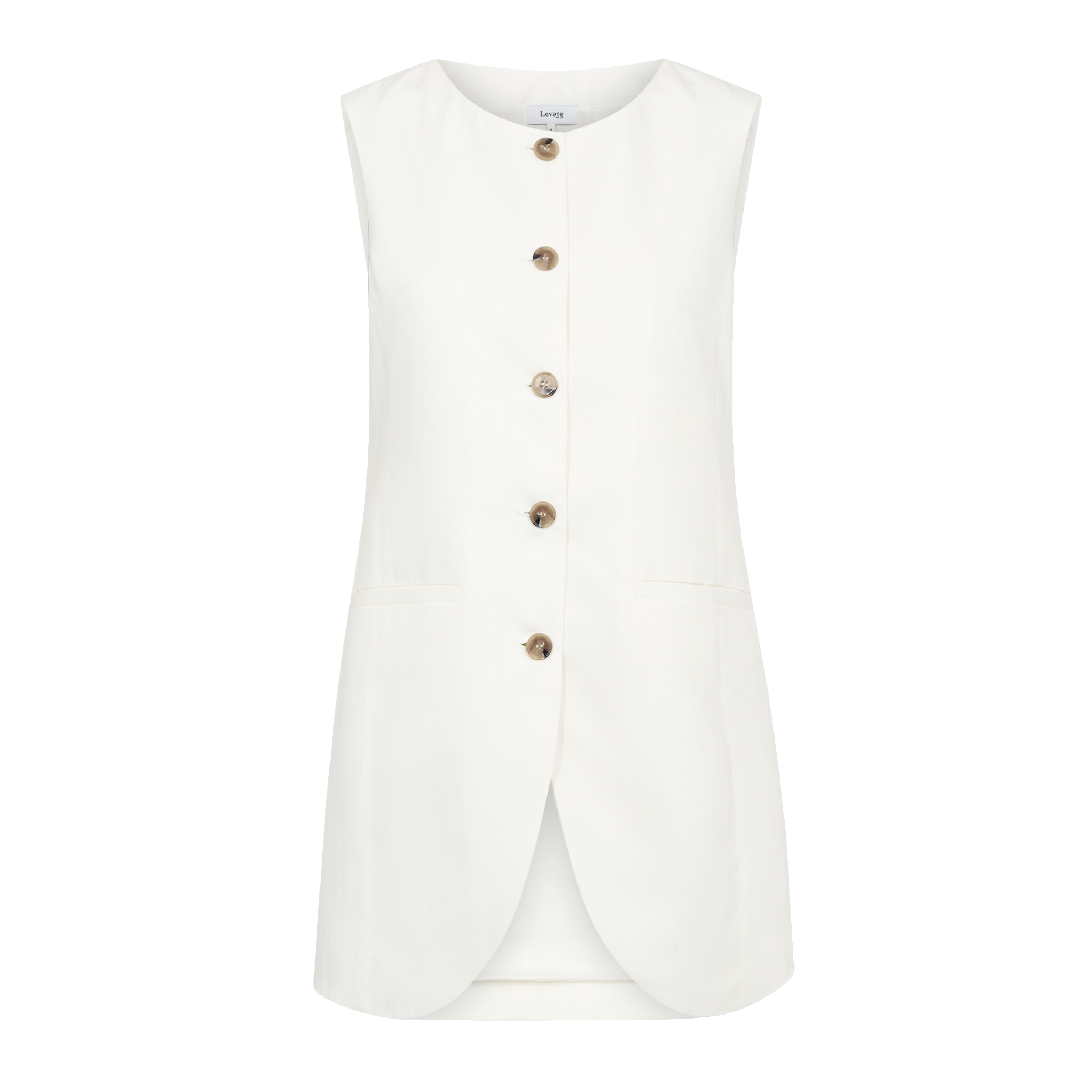Laura 2 Vest, Off White