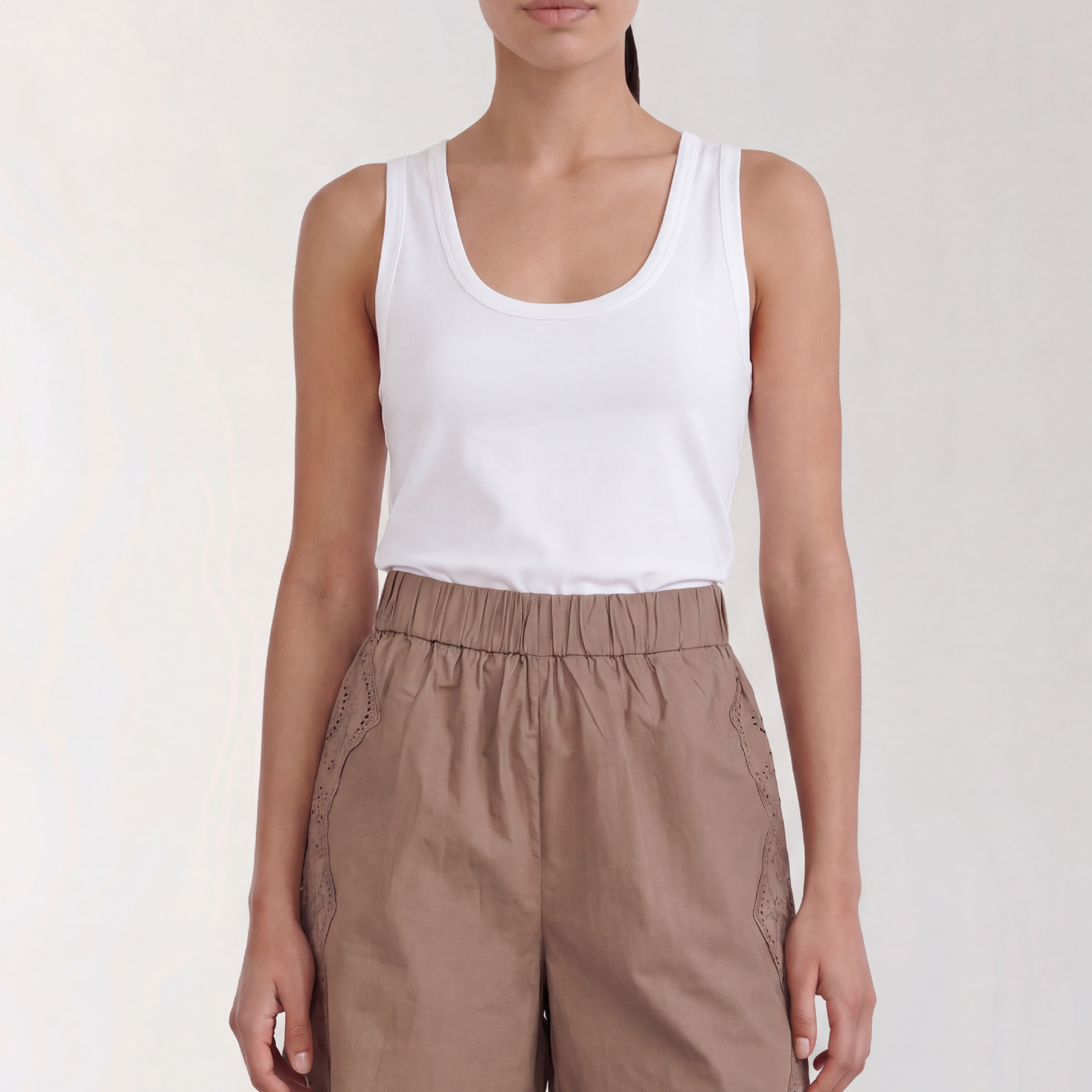Paloma 3 Tank Top, Hvid