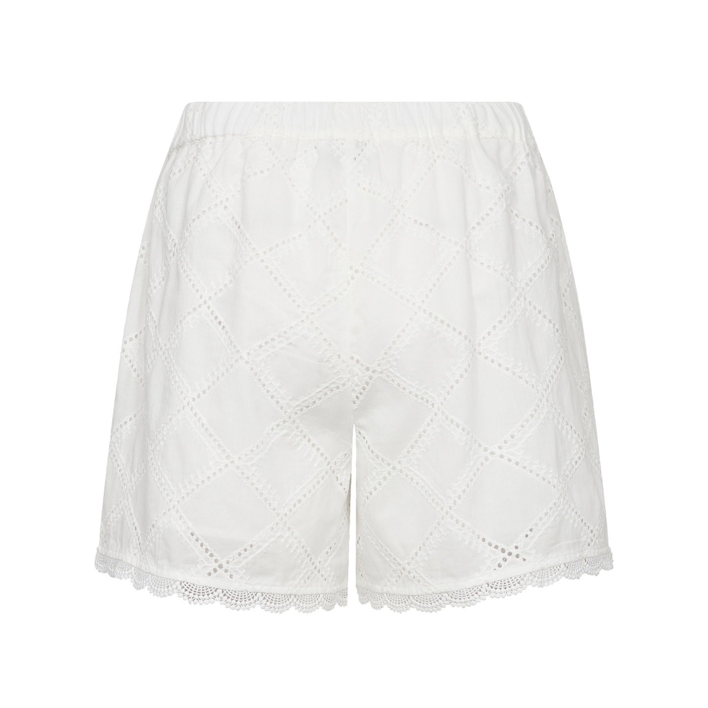 Row 3 Shorts, Hvid