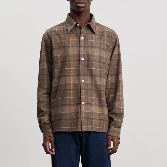 Another Shirt 4.0, Light Brown Check