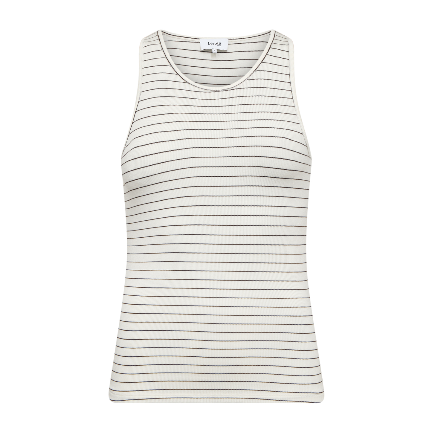 Ika 26 Tank Top, Chokolade/Hvid