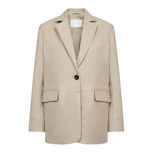 Globa 33 Skindblazer, Beige