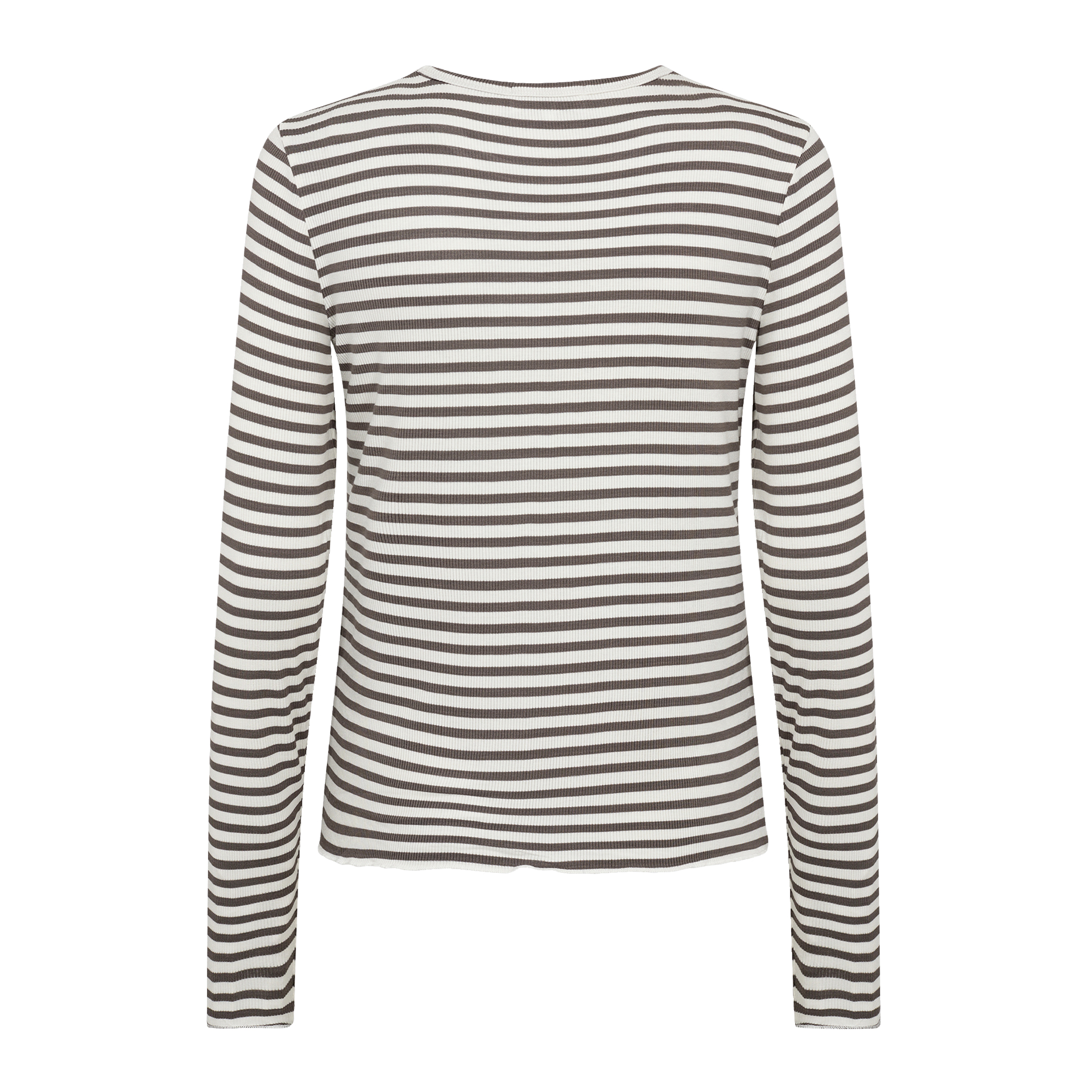 Ika 11 Bluse, Falcon/Off White