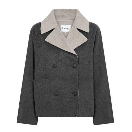 Maia 2 Frakke, Dark Grey