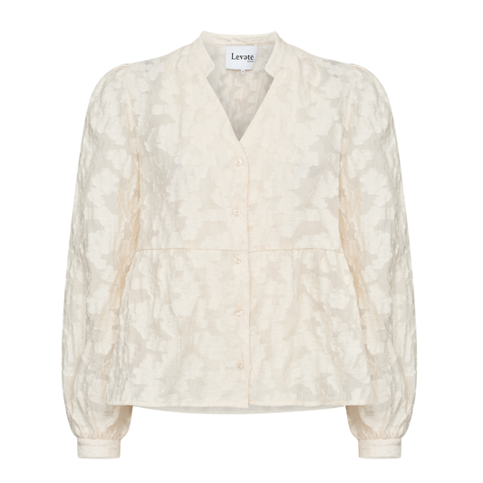 Novelle 2 Skjorte, Creme