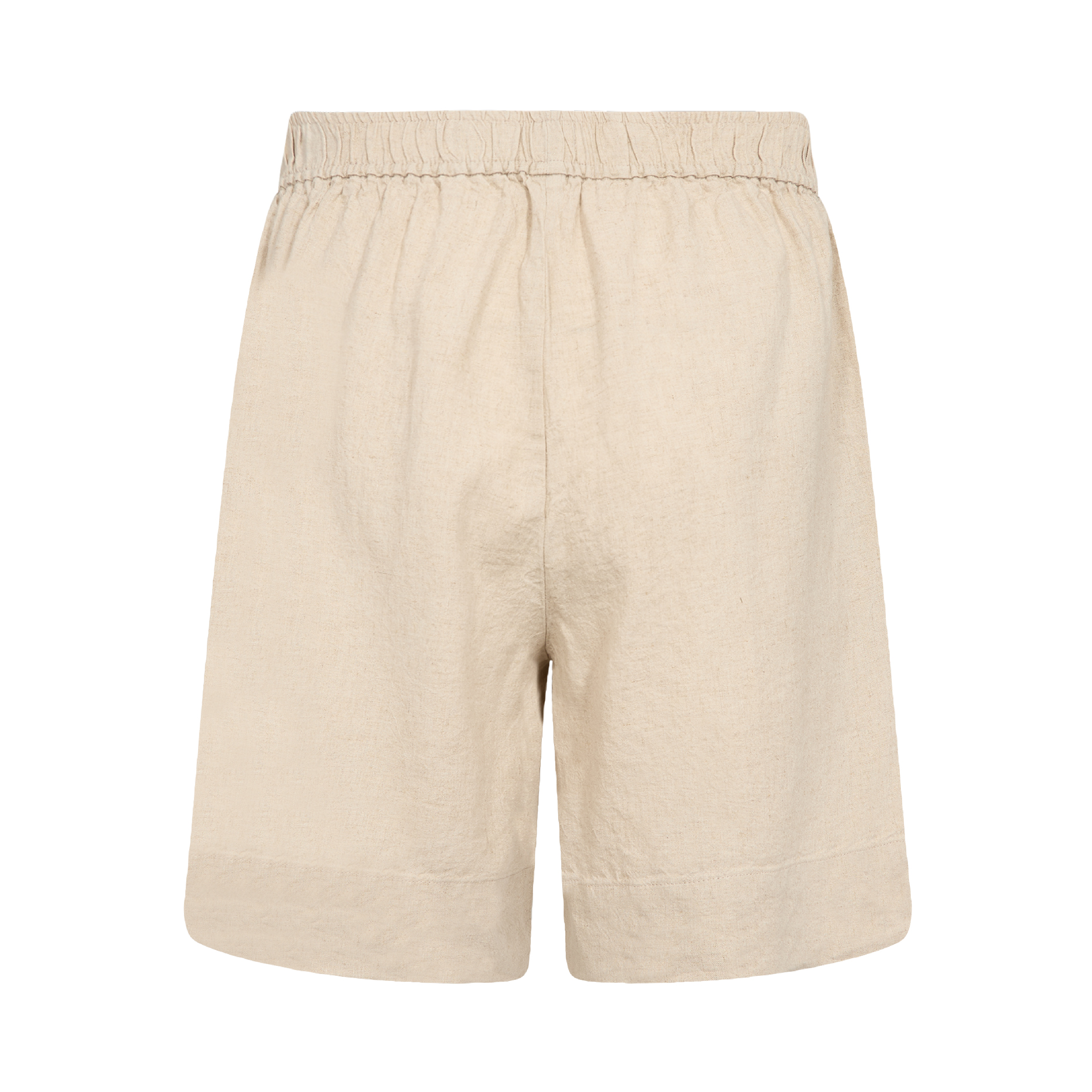 Naja 29 Shorts I Hør, Island Fossil Melange