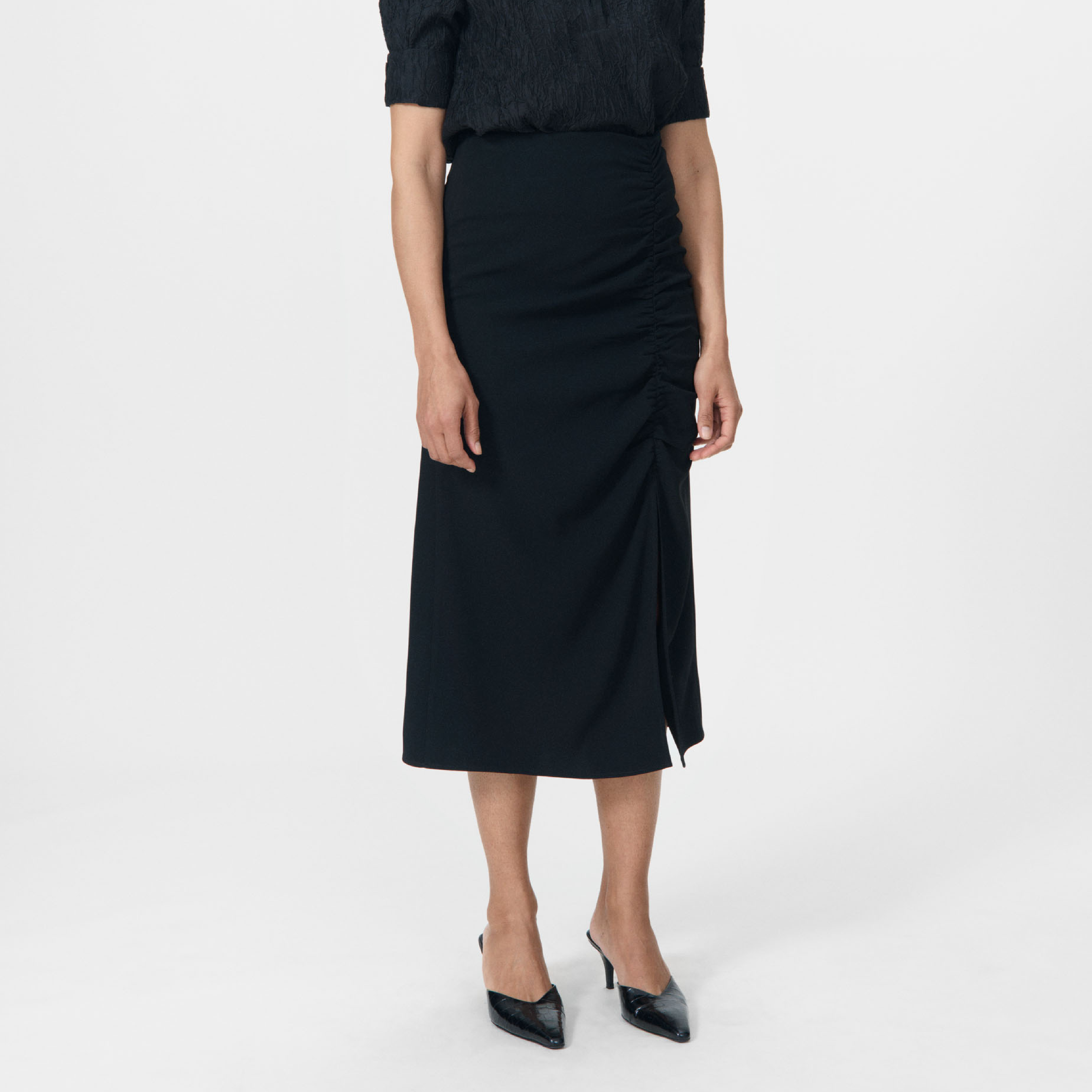 Feline Skirt, Black