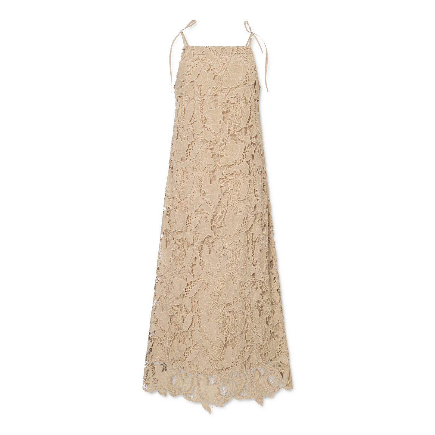 Gwynne Dress, Beige
