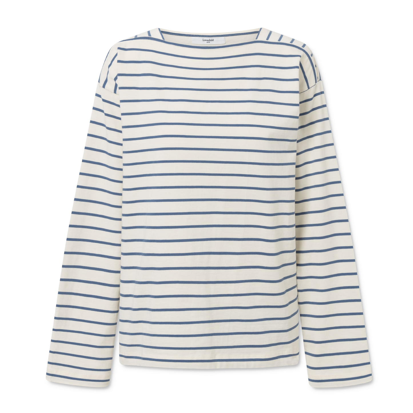 Ann Langærmet Tee, Bijoo Blue