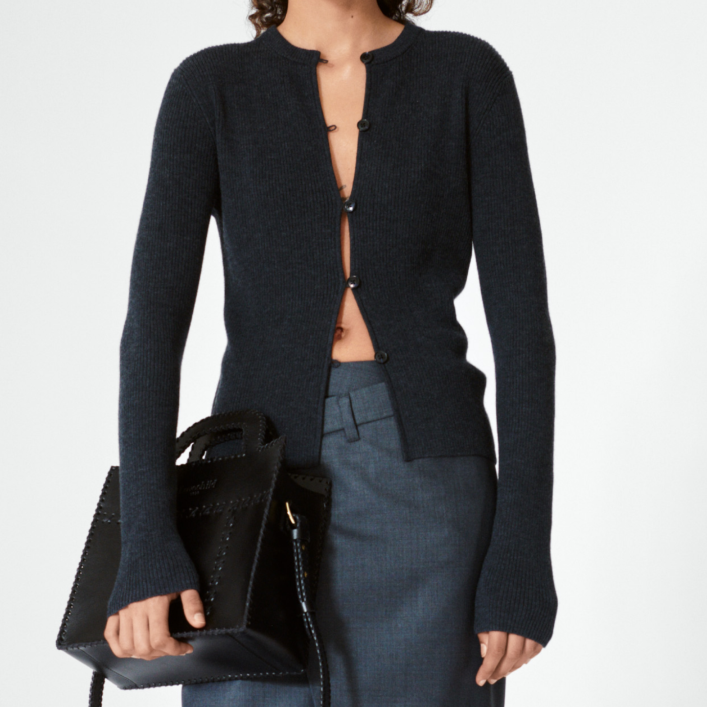 Cari Cardigan, Dark Grey
