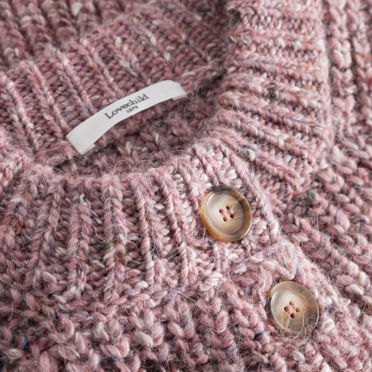 Claine Cardigan, Soft Pink