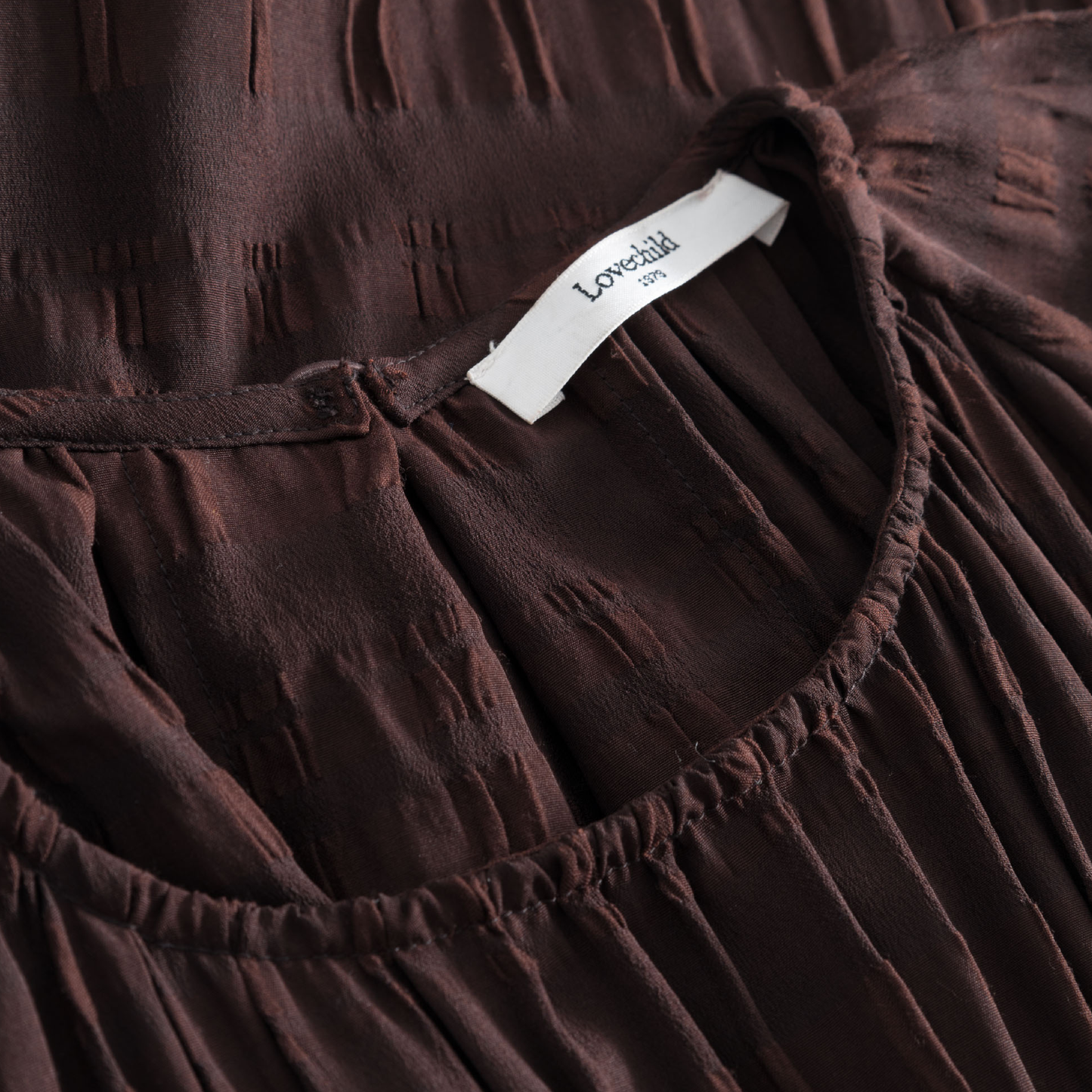 Meredith Dress, Black Coffee