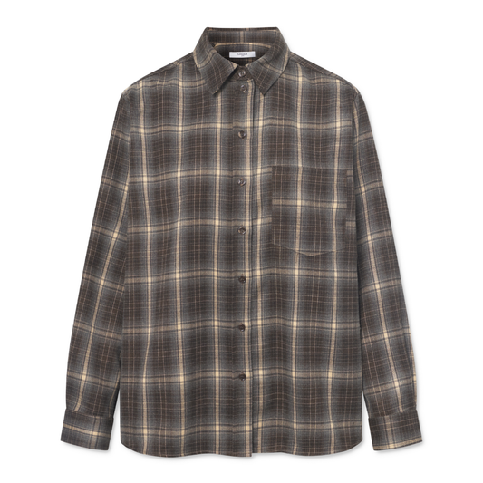 Elotta Shirt, Green Multi Check