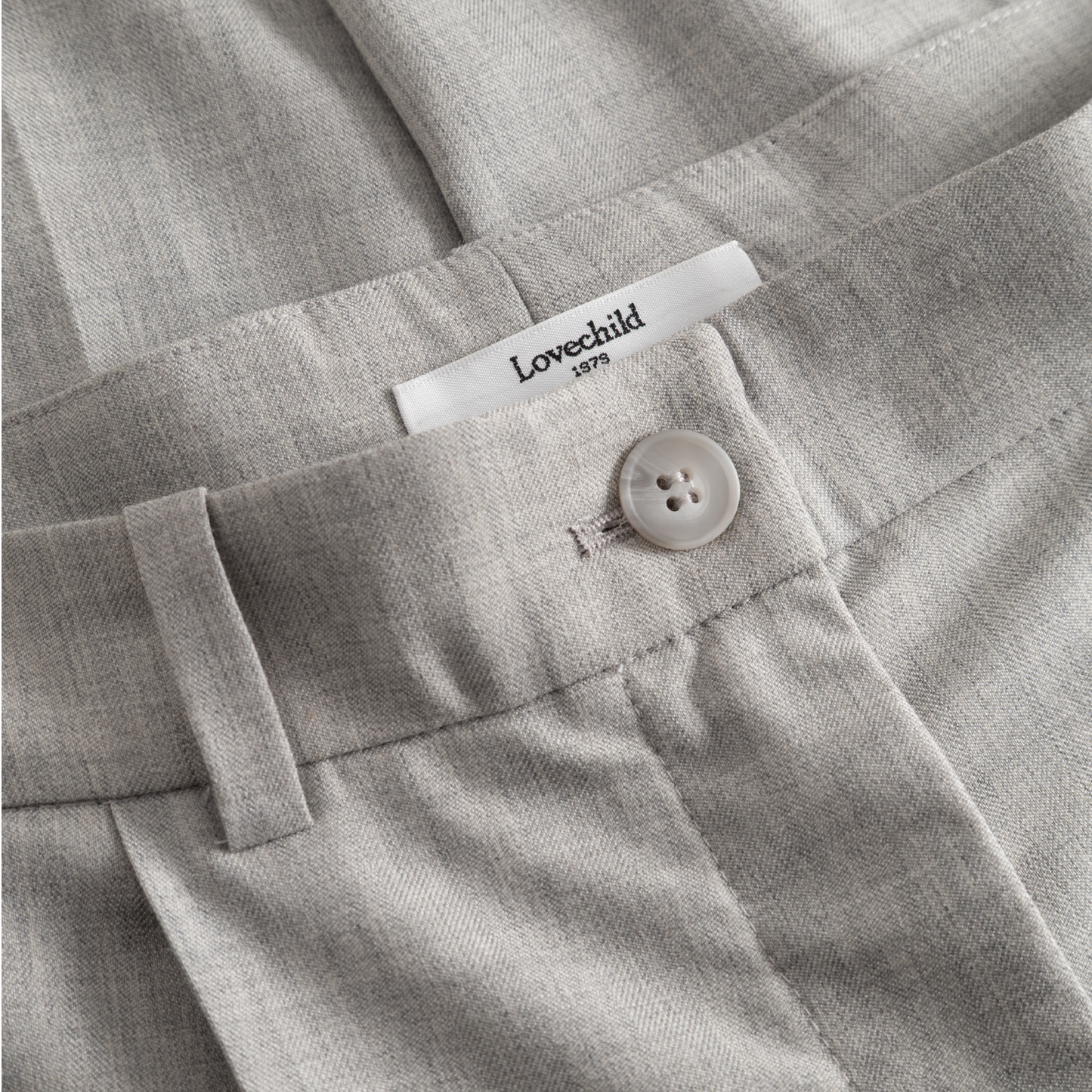 Lucas Pants, Light Grey Melange