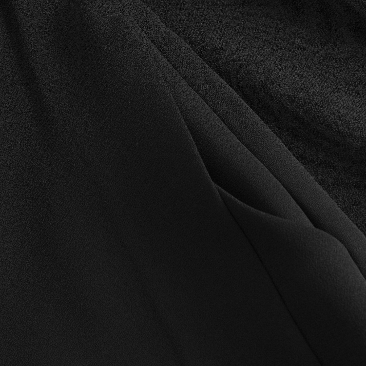 Pandora Crepe Georgette, Black