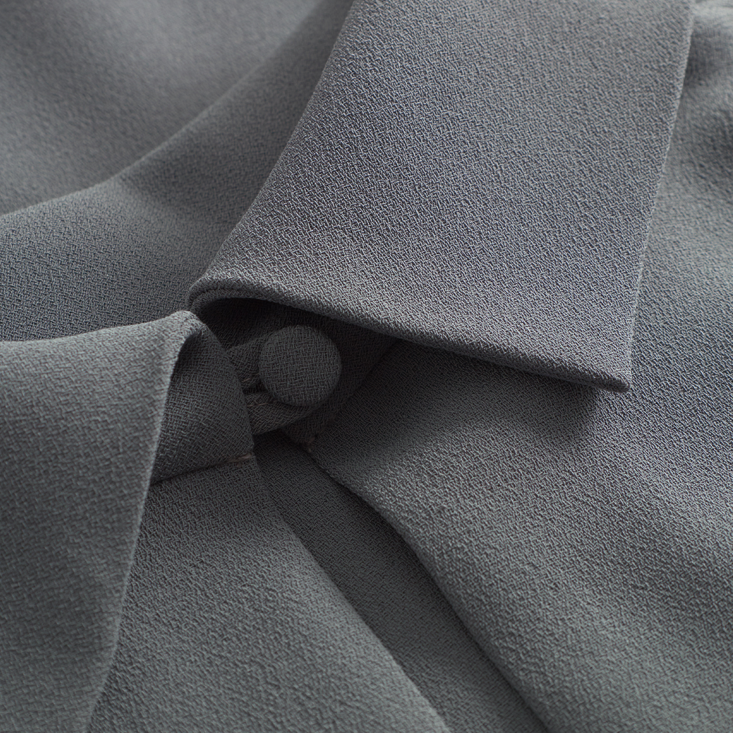 Bailee Crepe Georgette Top, Anthracit