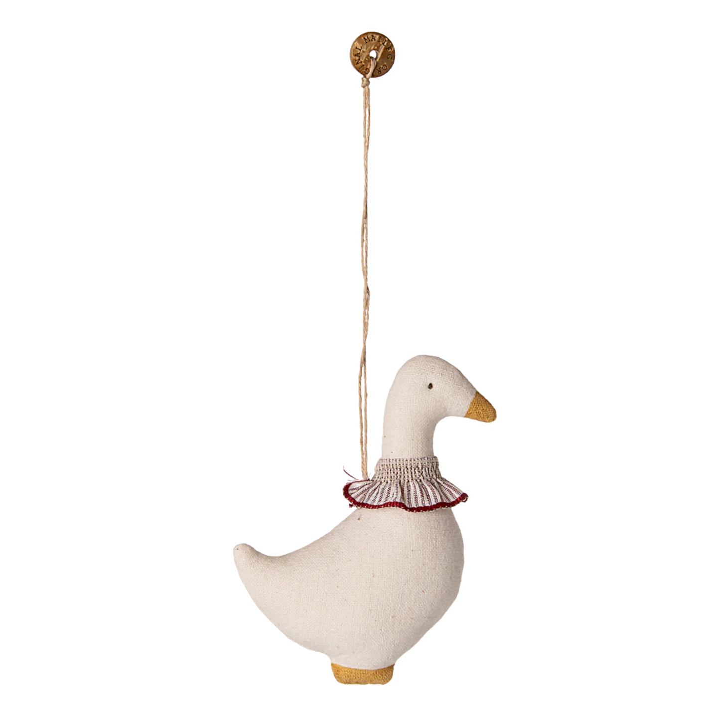 Gås Ophæng I Stof, Rød krave