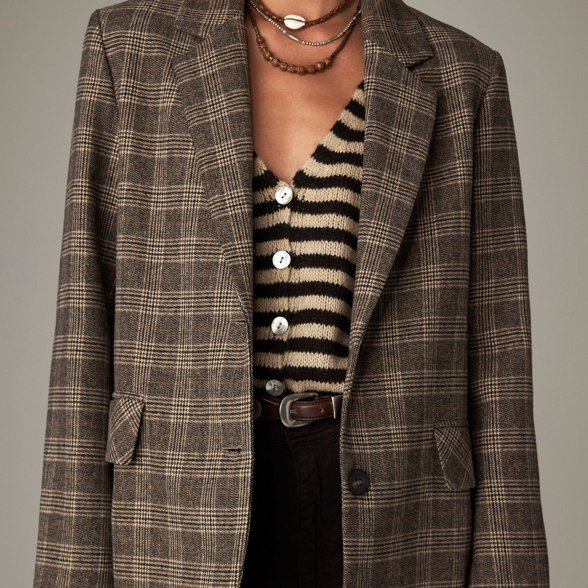 Camarón Blazer, London Plaid