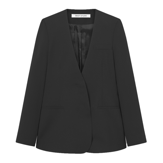 Jute Crepe Georgette, Black