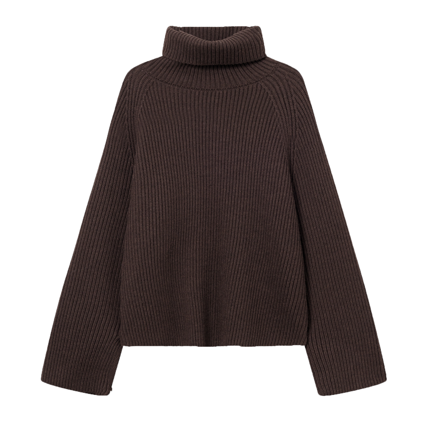 Karlotta Chunky Merino Strik, Dark Brown