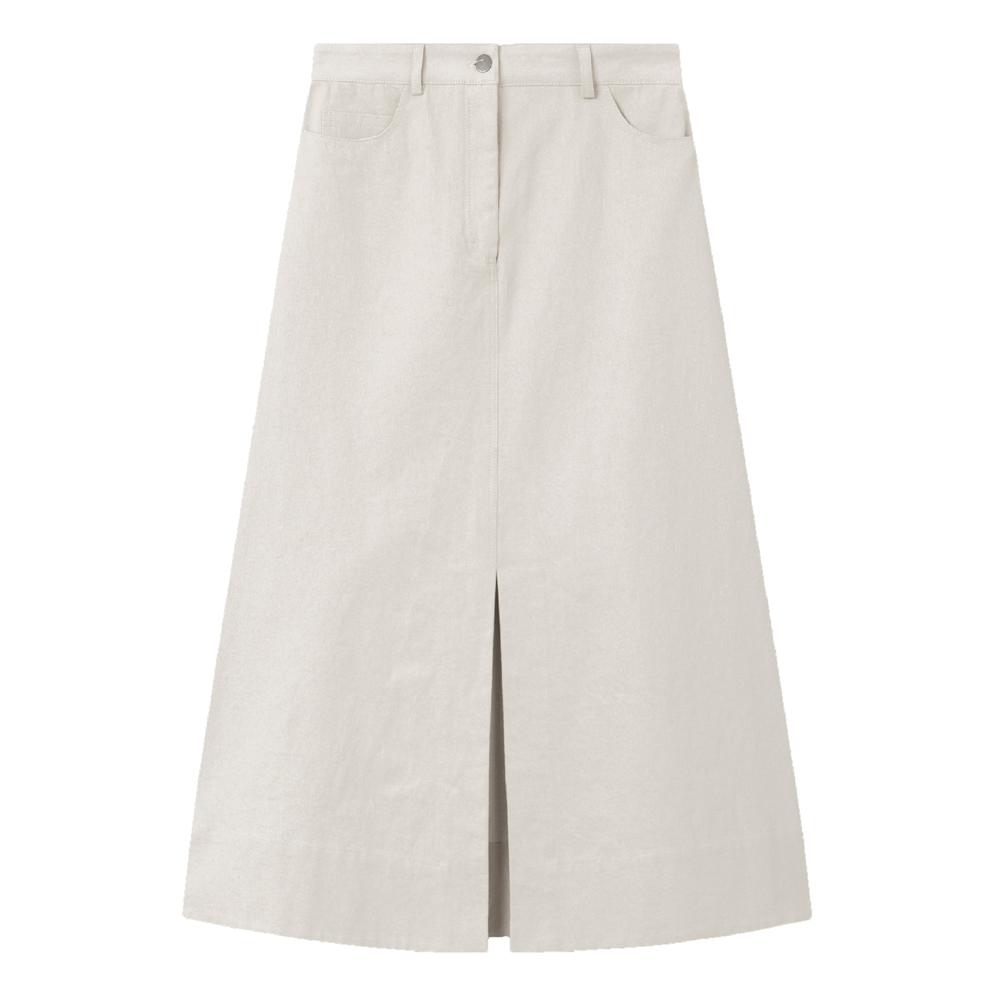 Nataline Soft Twill Nederdel, Dust