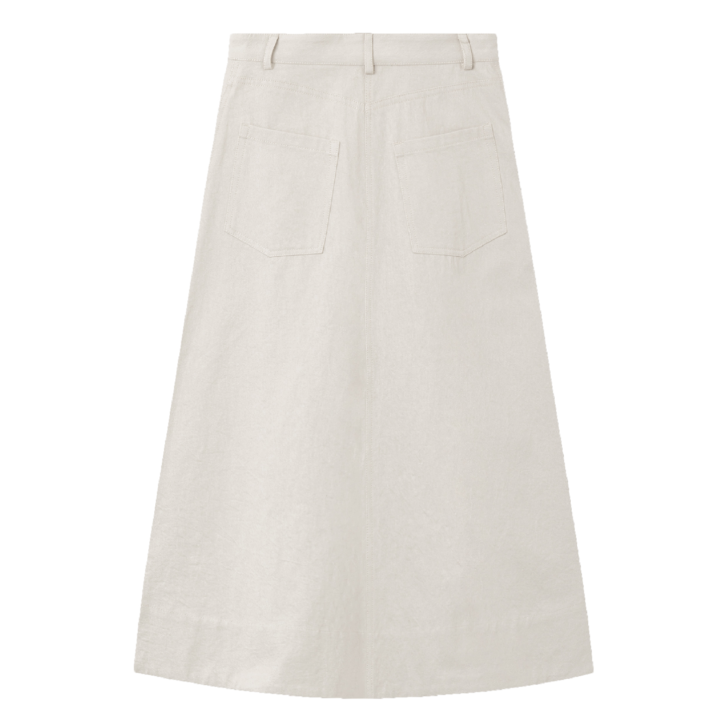 Nataline Soft Twill Nederdel, Dust