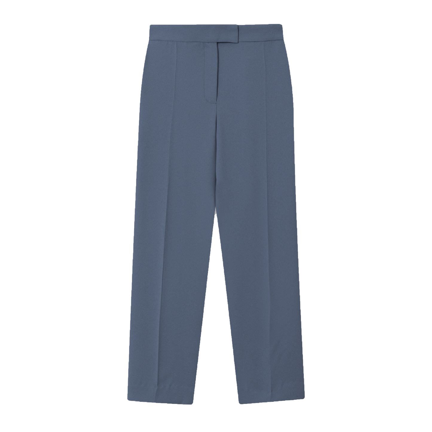 Phoenix Crepe Georgette Pants, Blue Fog