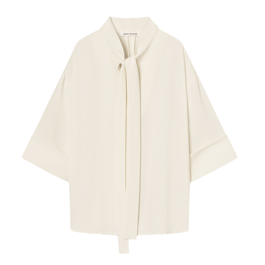 Siva Crepe Georgette, Ivory