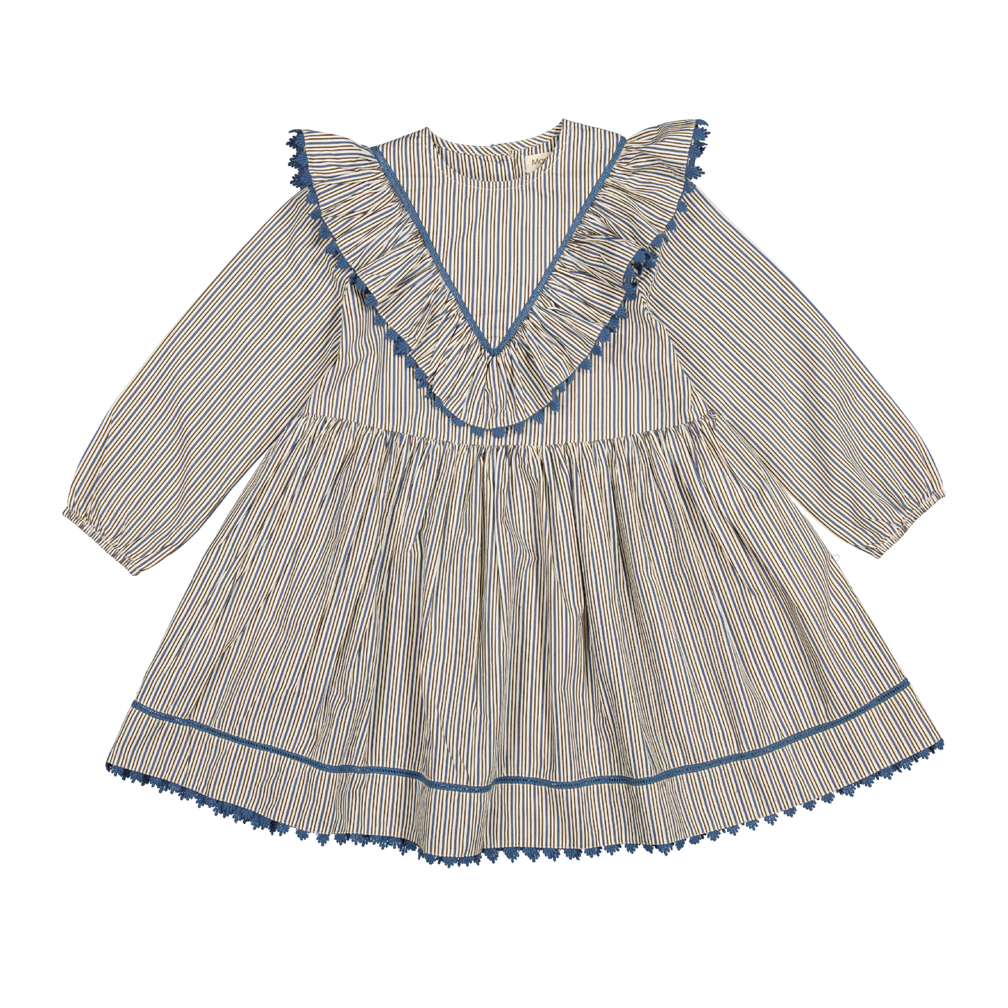 Daljana Cotton Kjole, Ocean Stripes