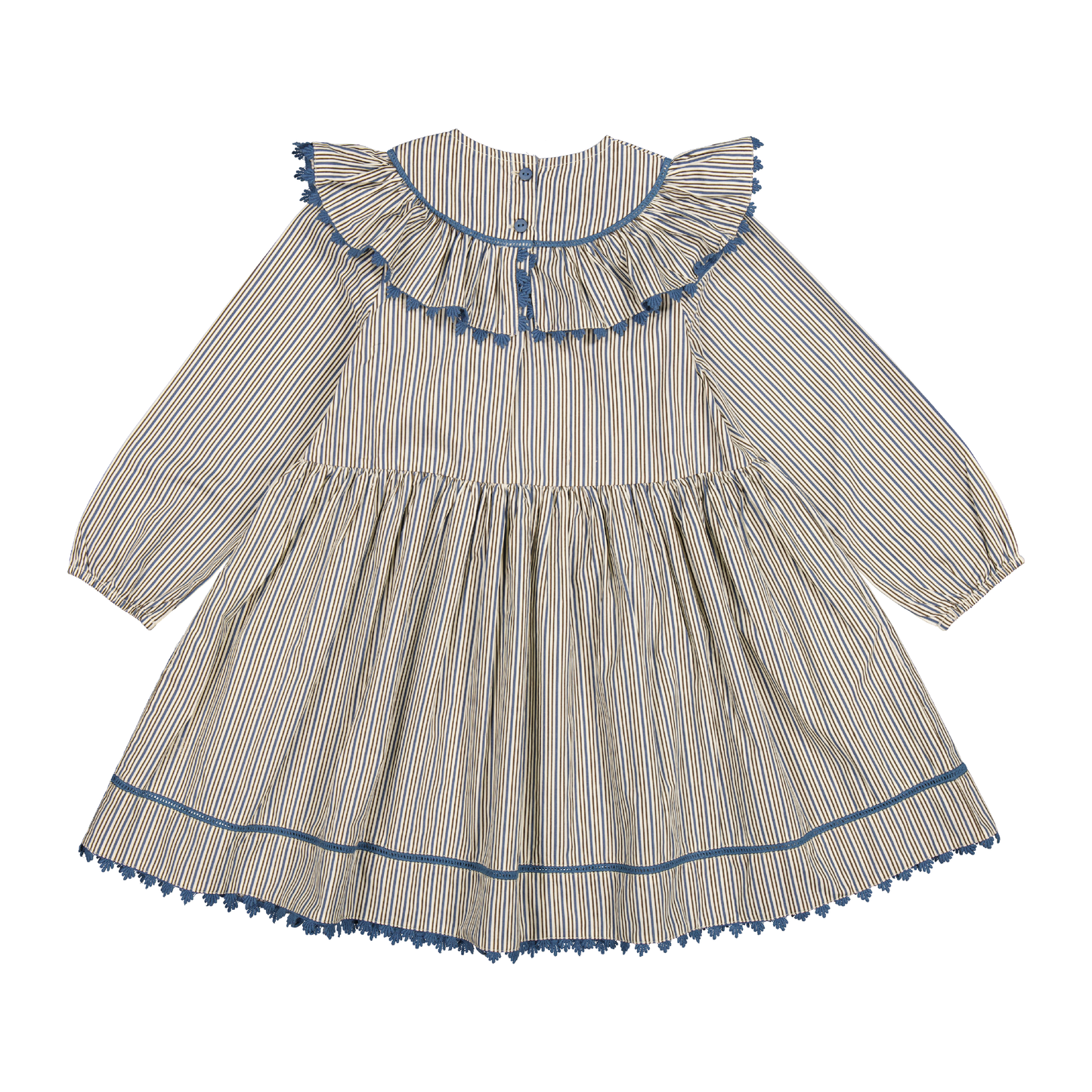 Daljana Cotton Kjole, Ocean Stripes