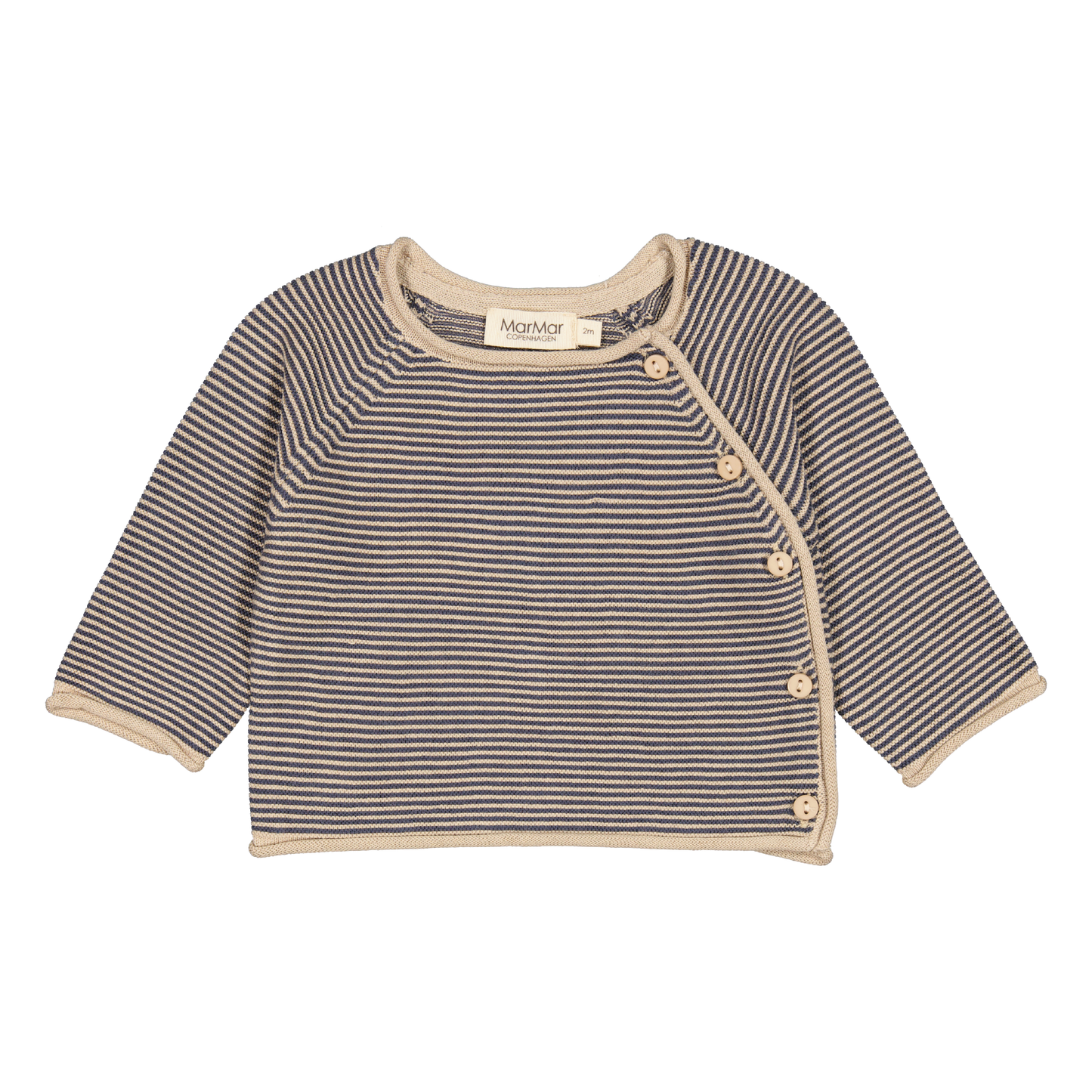 Toll Modal Mix Strik, Blue Stripe