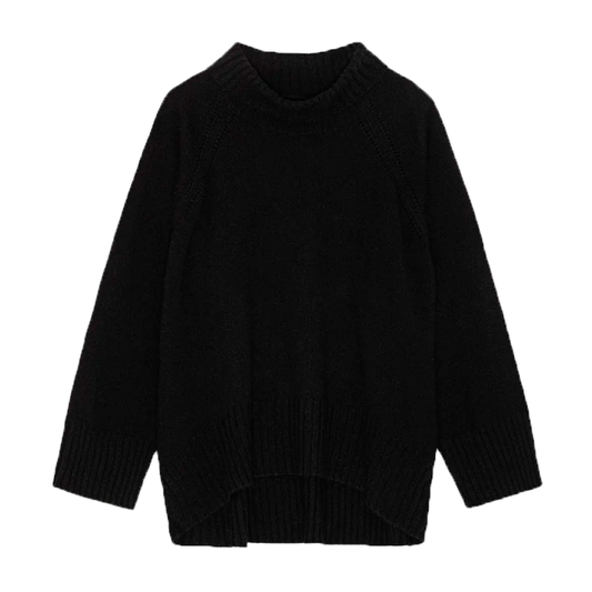 Aster Knit Merino, Black