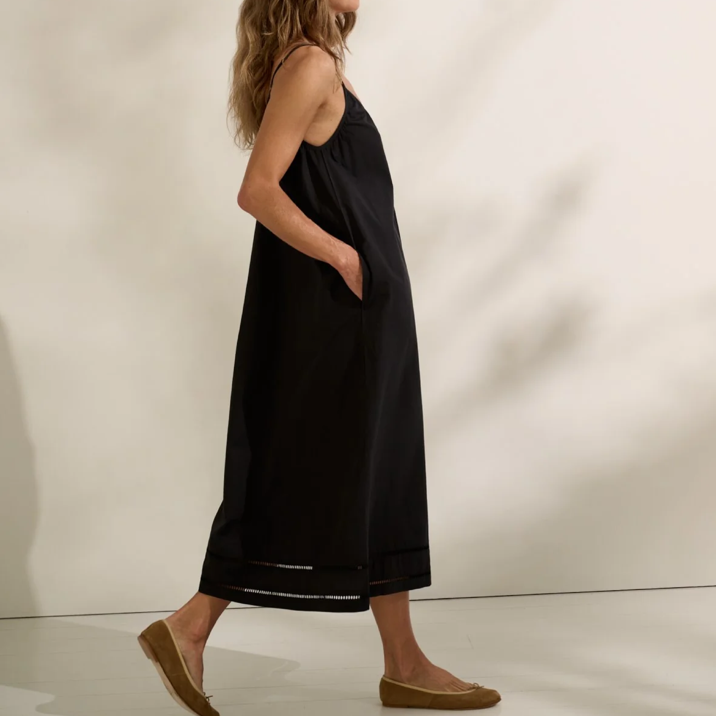 Sunlight Dress Poplin, Moonless Night