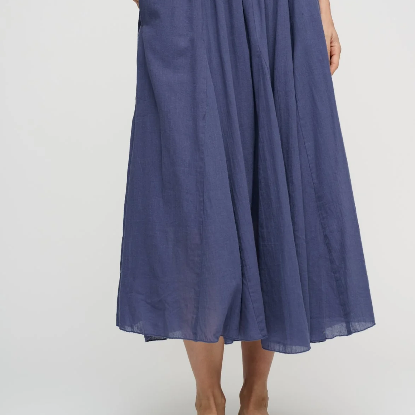 Willow Skirt Gauze, Sea Blue