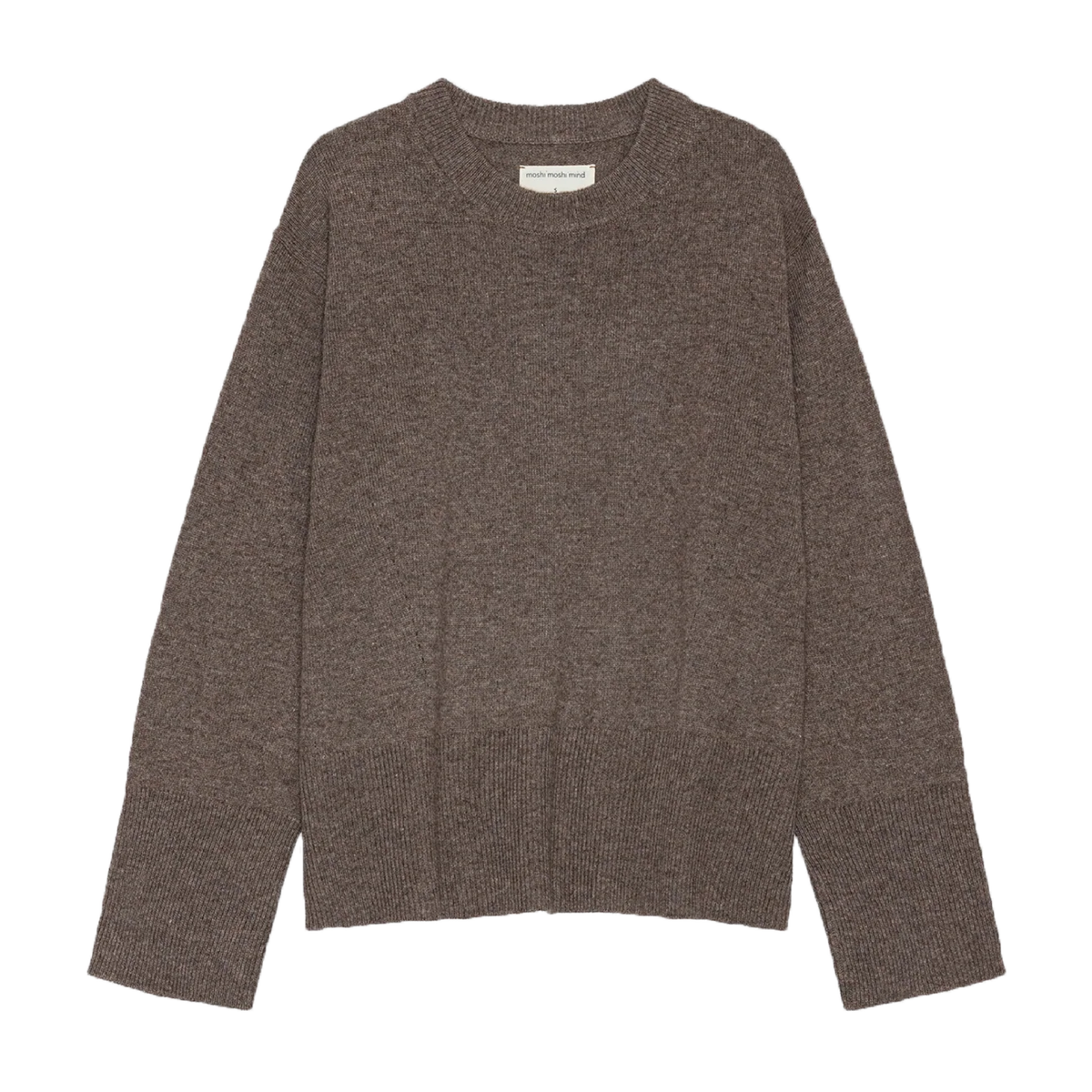 Vega Knit Merino, Brown Melange