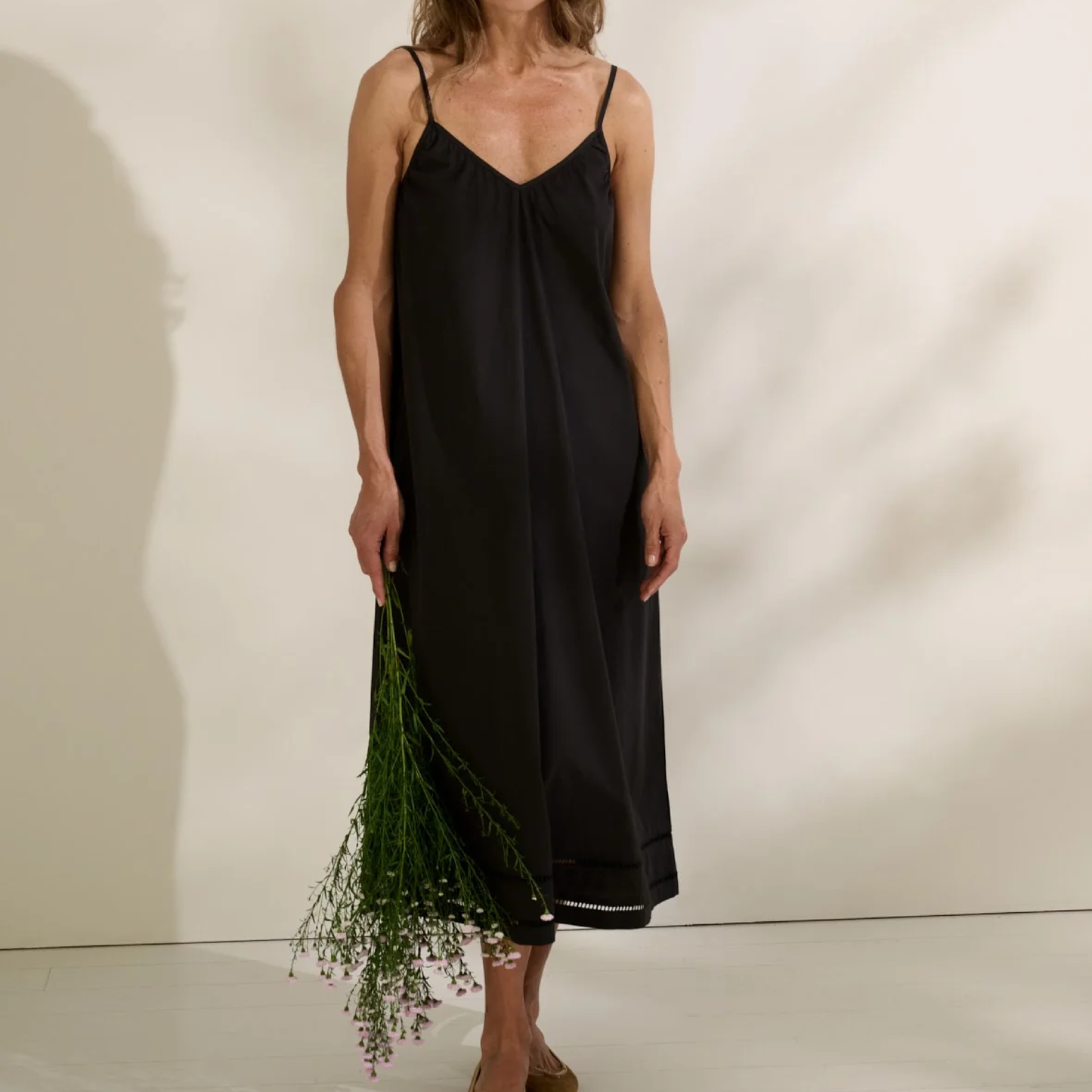 Sunlight Dress Poplin, Moonless Night