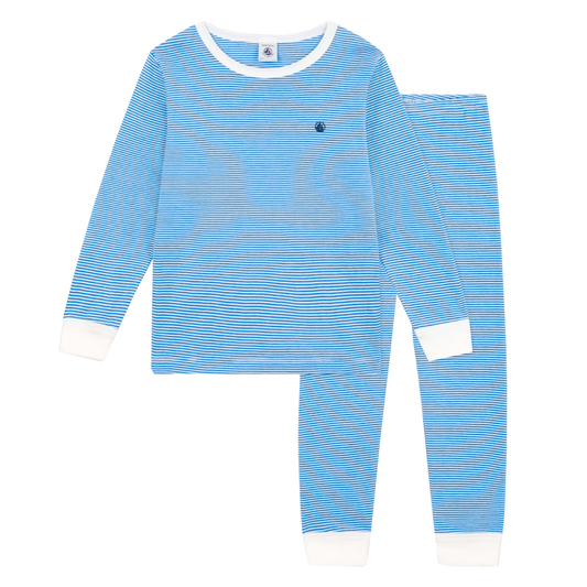 Nattøj, Pinstriped Blue