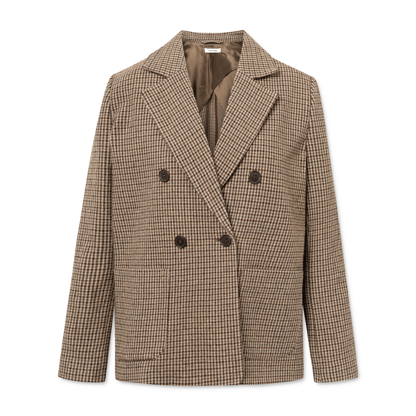 Belma Blazer, Brown Check