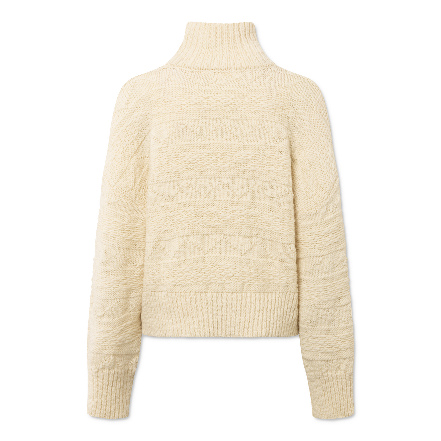 Kelby Turtleneck, Egret